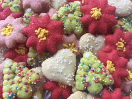 Spritz Christmas Cookies